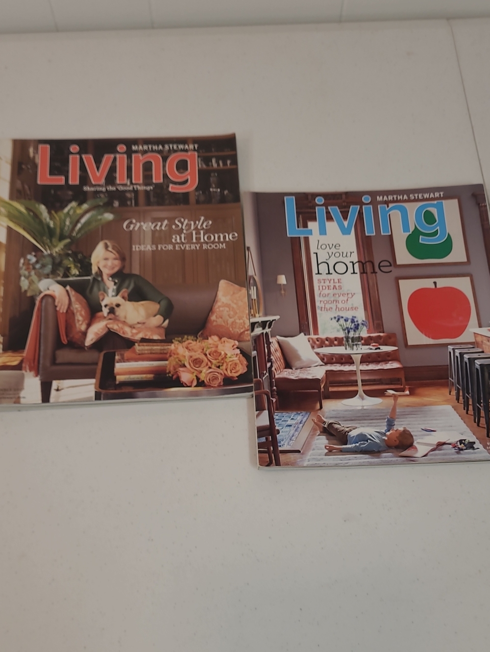 Martha Stewart Living Magazine Fall Issues- Home Accents - Sept. 2007 And 2011